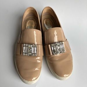 Michael Kors Patent Slip on shoes